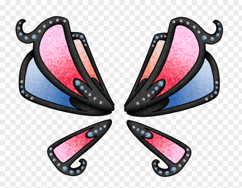 Butterfly Pink M Automotive Lighting PNG
