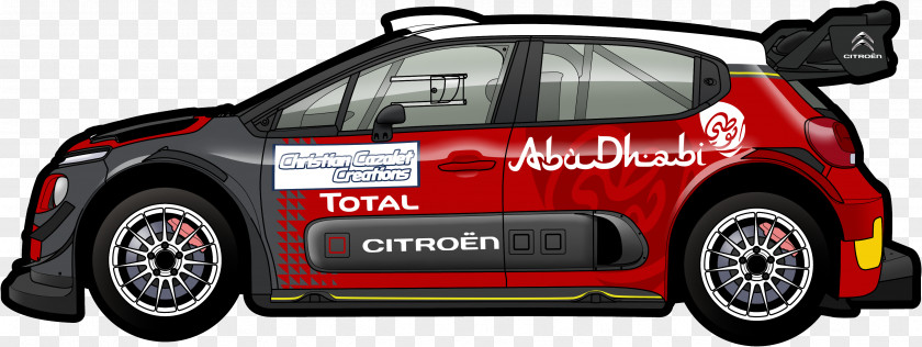 Car 2017 World Rally Championship Citroën C3 WRC PNG