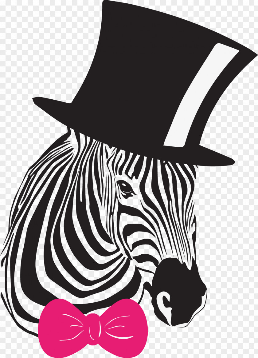 Cute Zebra Wall Decal Art Clip PNG