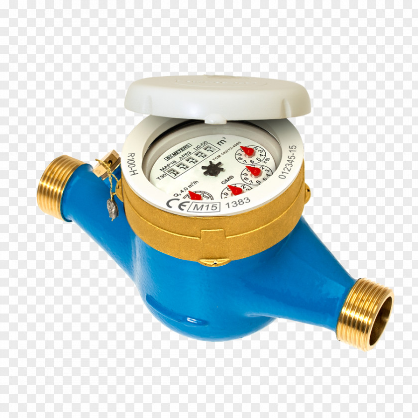 Displacement Type, Metal Alloy Main Case Electricity Meter Flow MeasurementApplication Architecture View Water Metering Cold-Water Meters PNG