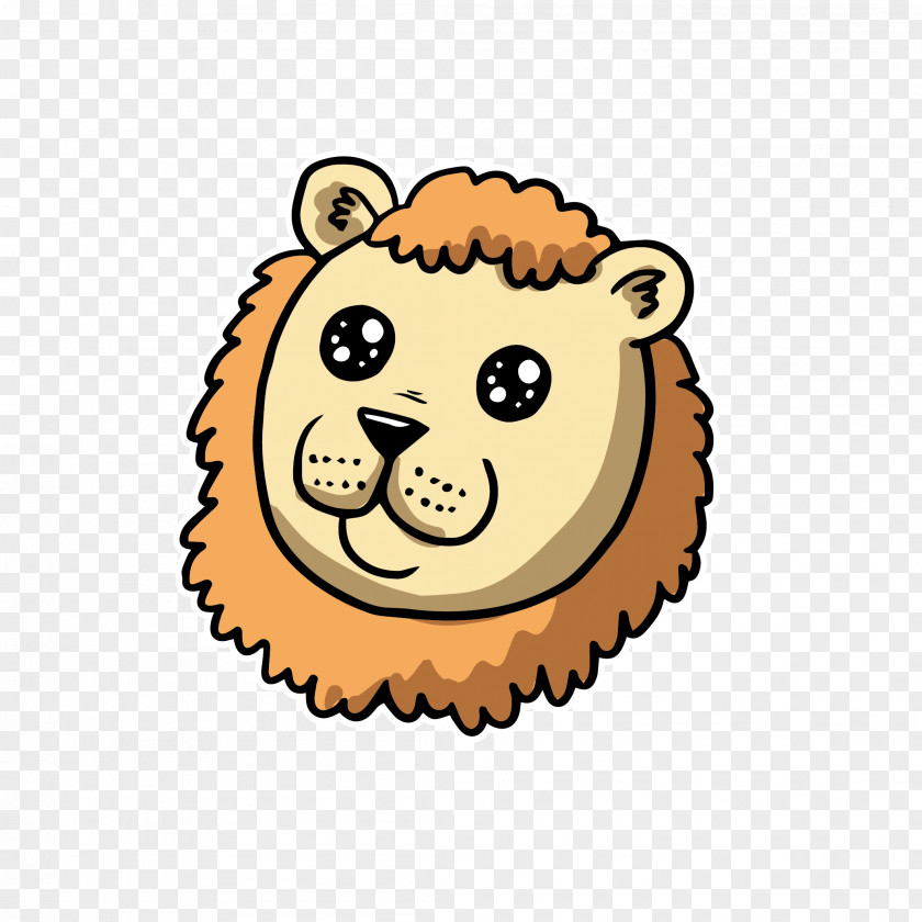 Eyes Cute Little Lion Lionhead Rabbit Cartoon PNG