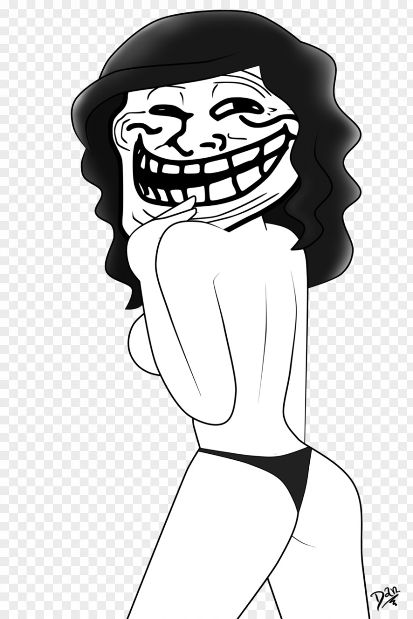 Internet Troll Rage Comic Trollface Drawing PNG troll comic Drawing, SEXY GİRL clipart PNG