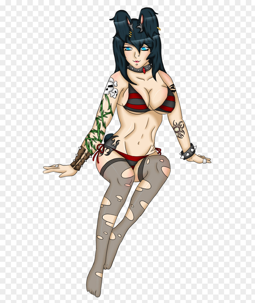 Woman Female Goths Drawing Adult PNG