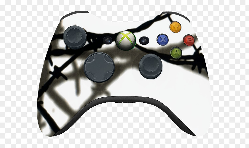 Barbwire Game Controllers Video Consoles Xbox 360 Joystick Console Accessories PNG