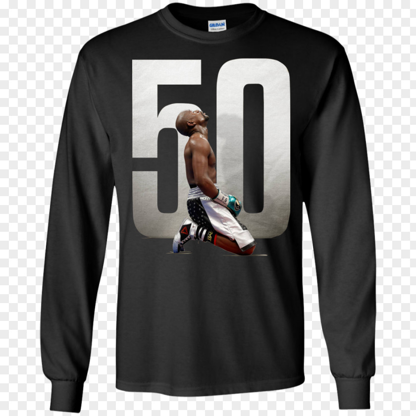 Floyd Mayweather Long-sleeved T-shirt Hoodie PNG
