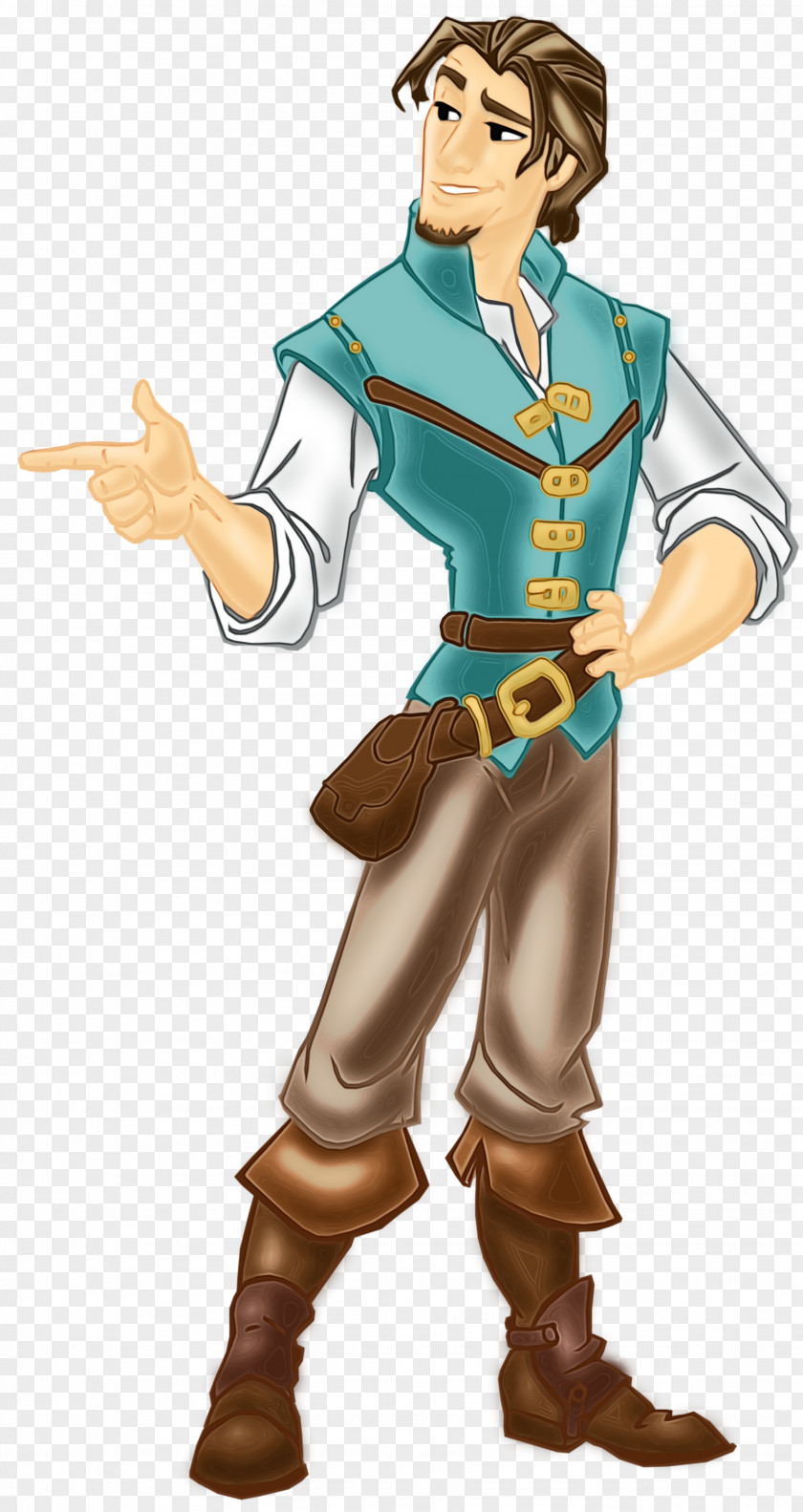 Flynn Rider Rapunzel Tangled: The Series Illustration PNG