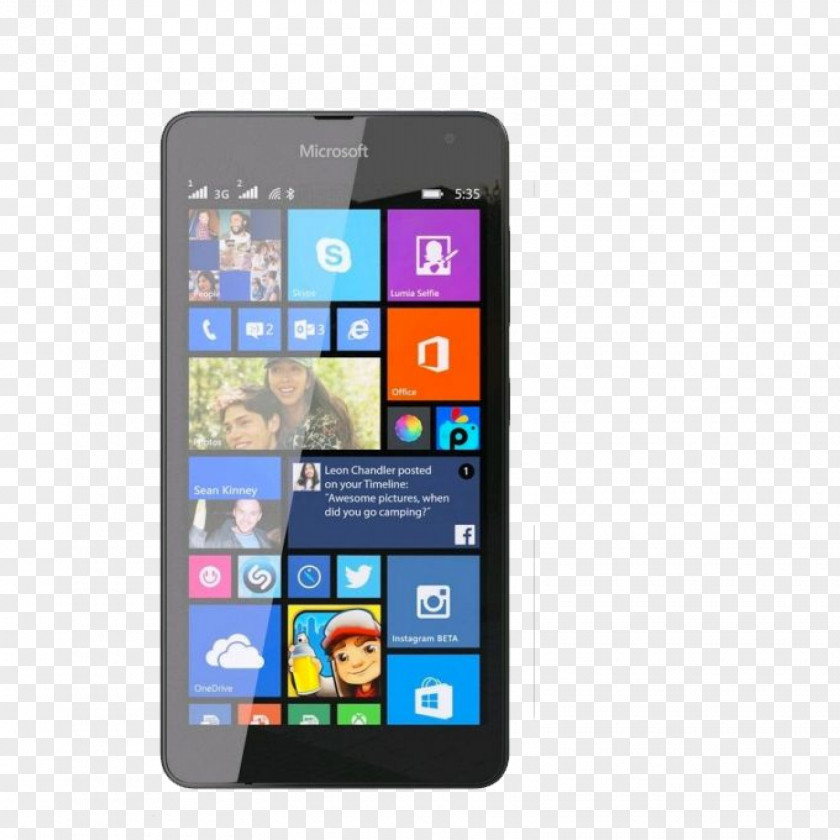 Microsoft Lumia 435 640 540 Telephone PNG