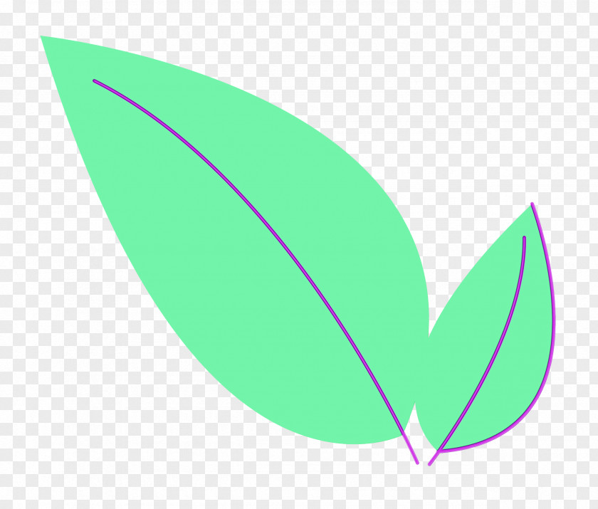 Leaf Green Font Line Meter PNG