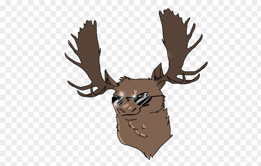 Reindeer Moose Antler Clip Art PNG