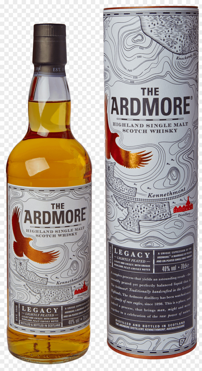 Ardmore Liqueur Whiskey Single Malt Whisky Scotch Speyside PNG