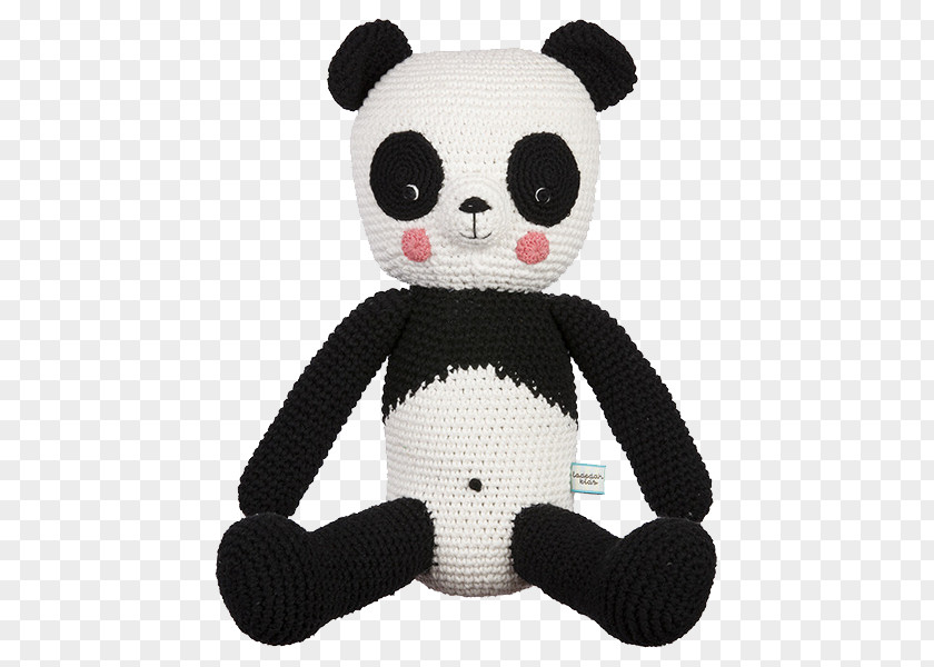 Bear Giant Panda Stuffed Animals & Cuddly Toys Crochet Miann Co PNG