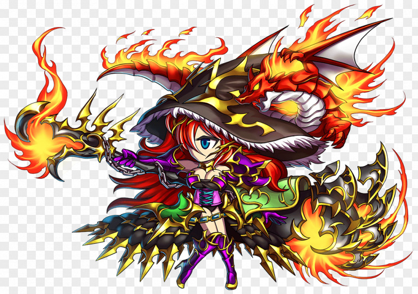 Brave Frontier Dragon Illustration Video Games Drawing PNG