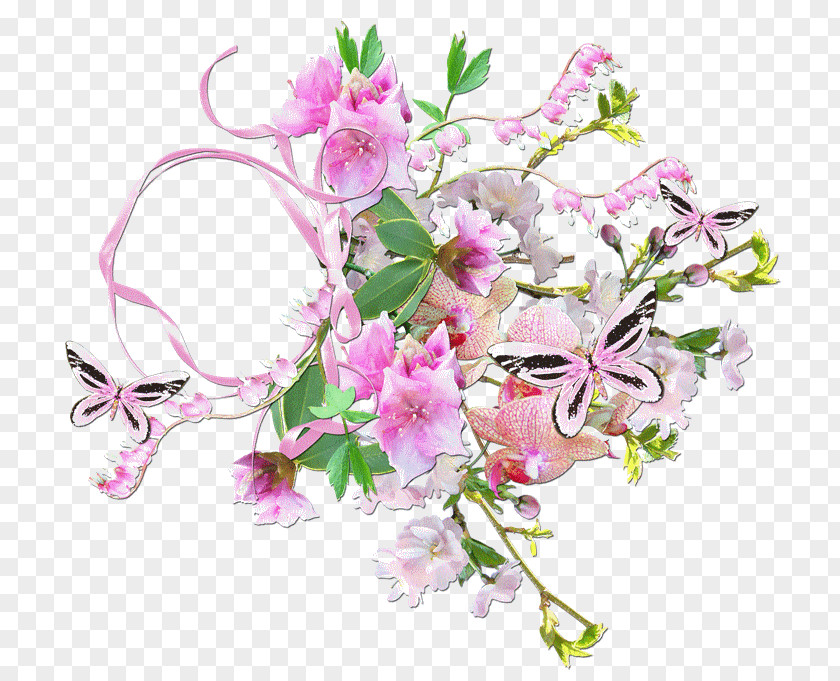 Flower Floral Design Bouquet Pink Cut Flowers PNG