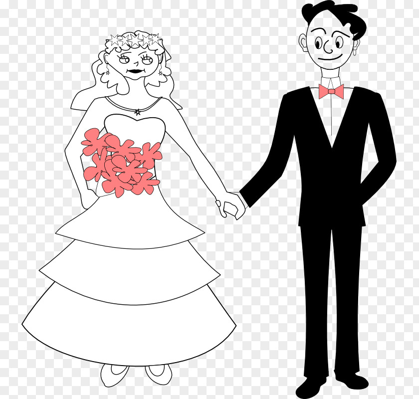 Fun BridegroomCartoon Wedding Pictures Invitation Bride Games PNG