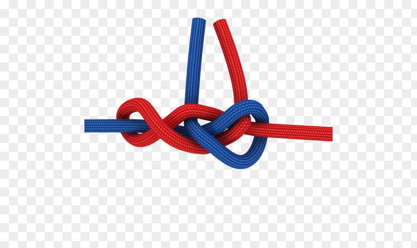 Line Rope Electric Blue PNG