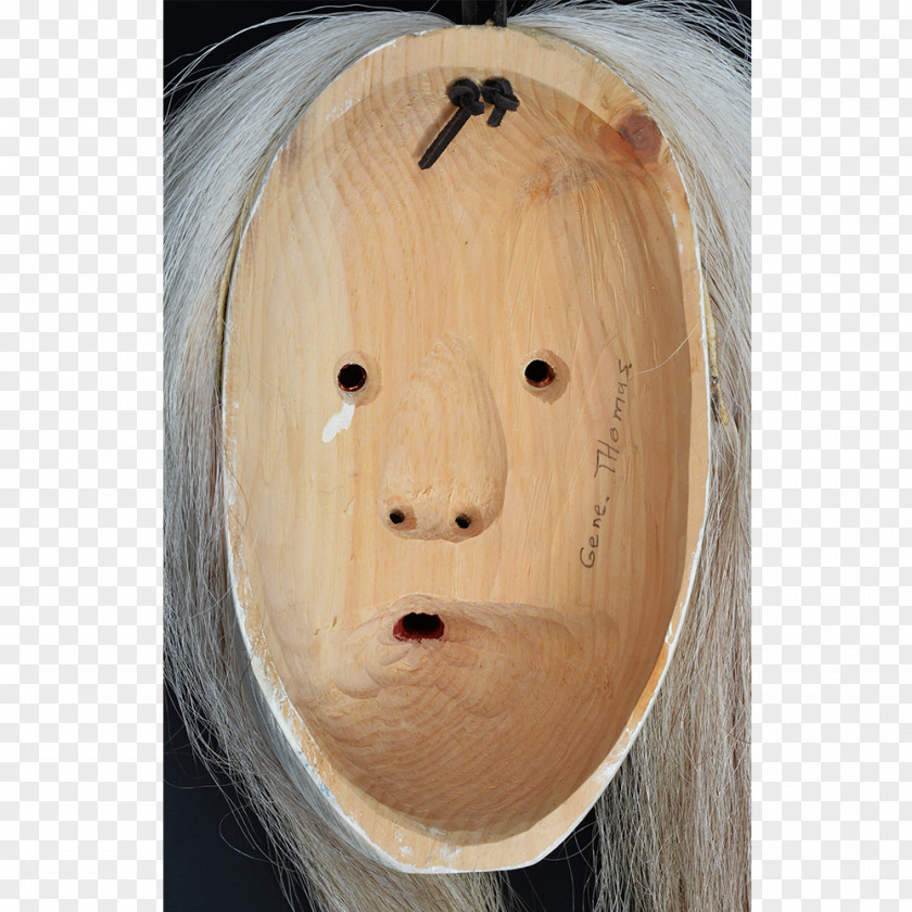 Mask Iroquois, Ontario False Face Society Ghost PNG