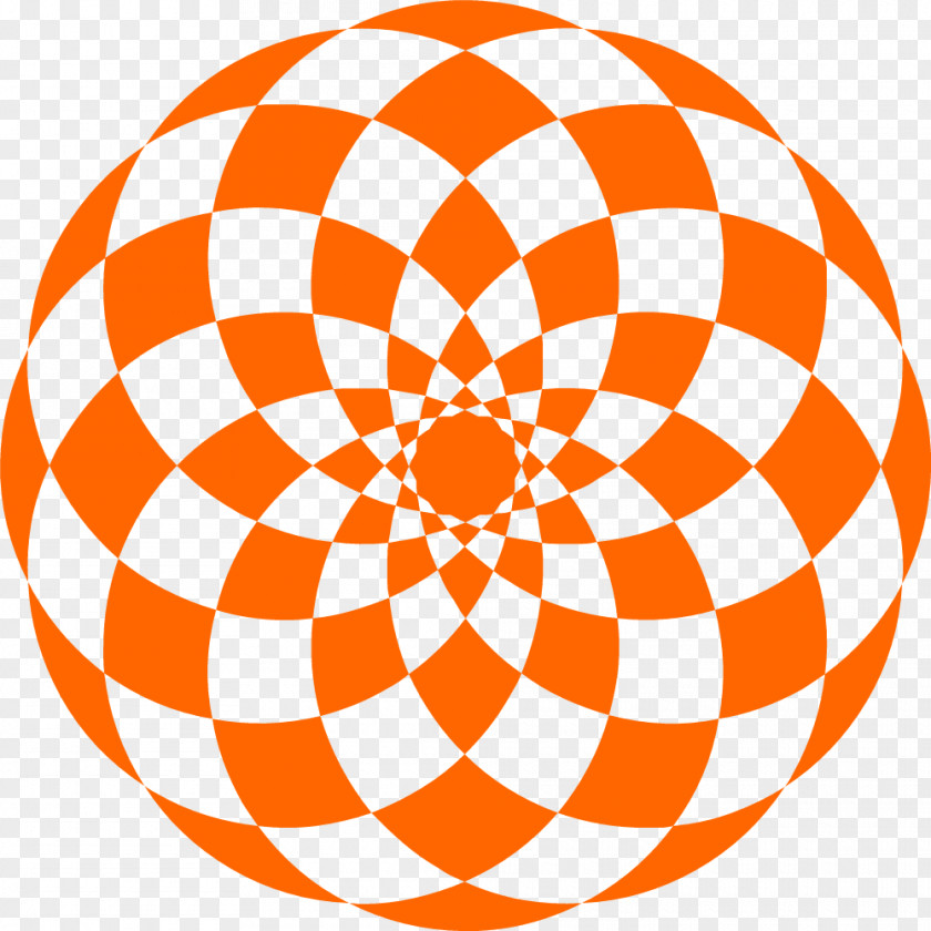 Simple Mandala. PNG