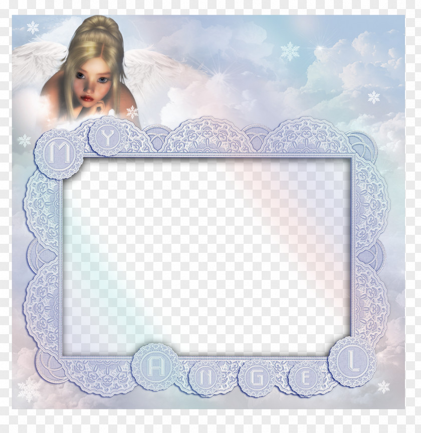 Beautiful Elf Border Picture Frame Pattern PNG