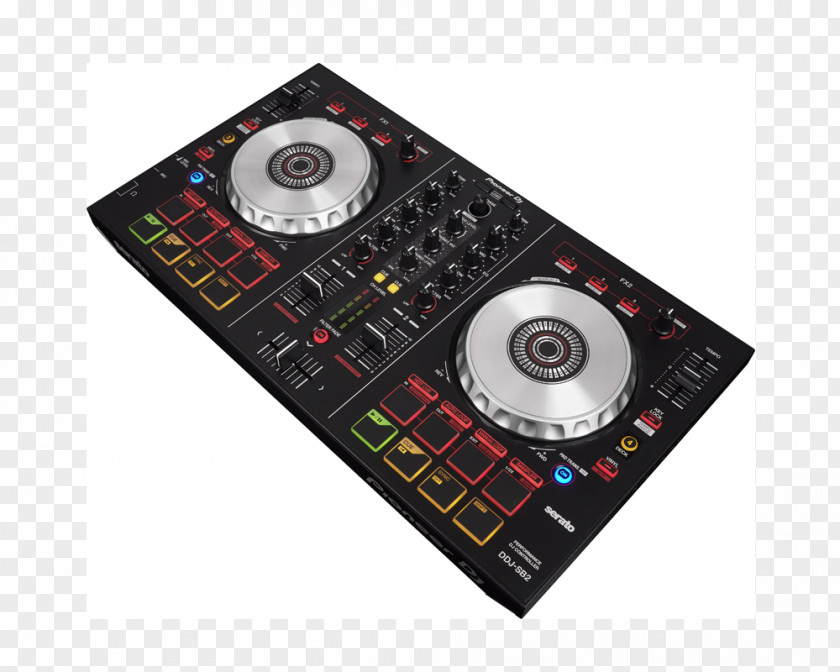 DJ Controller Pioneer Disc Jockey MIDI Controllers DDJ-SB2 PNG