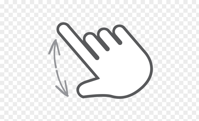 Gesture Pinch Finger Scroll PNG