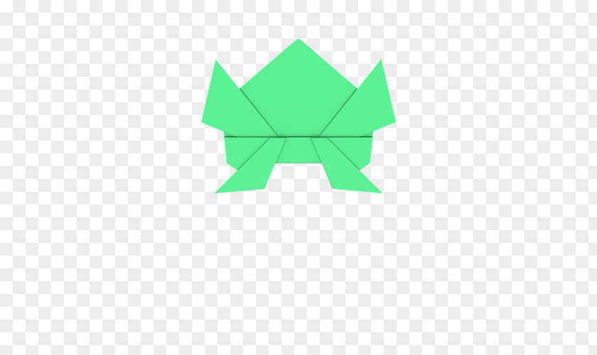 Line Green Angle Origami PNG
