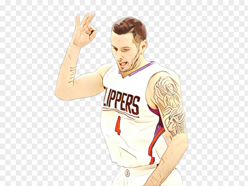 Muscle Shoulder White Basketball Player Jersey Sportswear T-shirt PNG