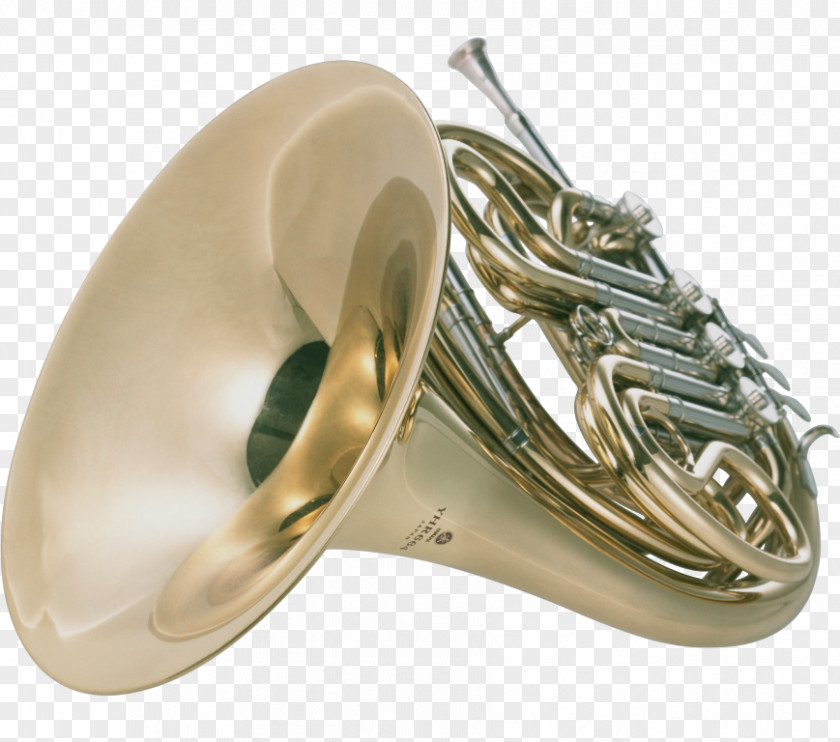 Musical Instruments French Horns Brass Wind Instrument PNG