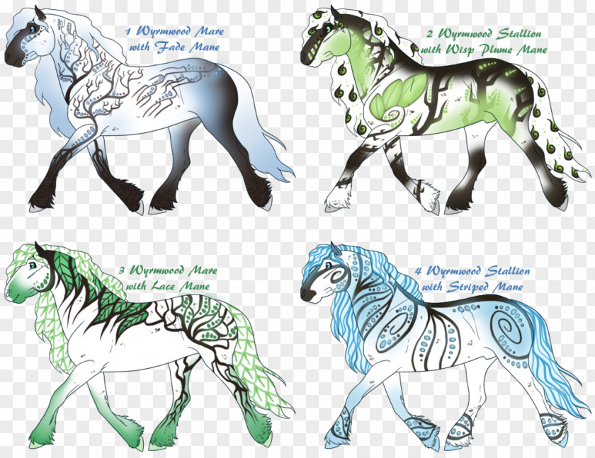 Mustang Stallion Cat Drawing Mane PNG