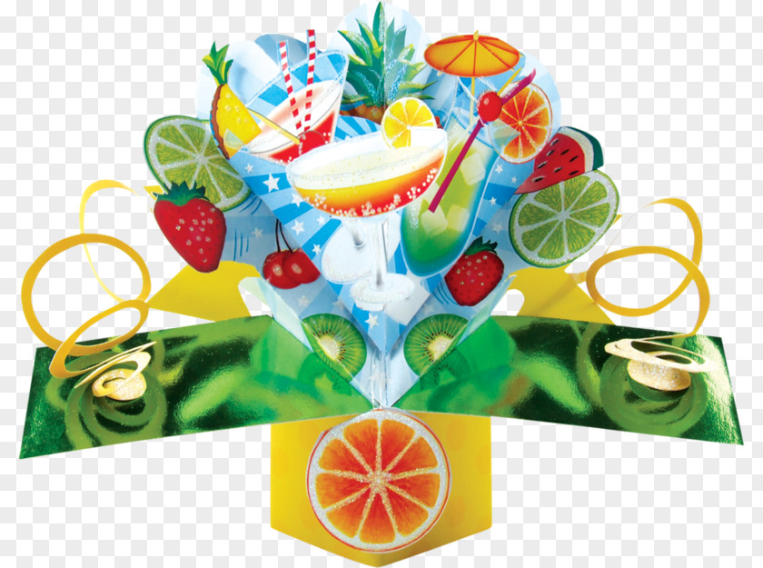 Soda Shop Cocktail Garnish Fruit Greeting & Note Cards PNG
