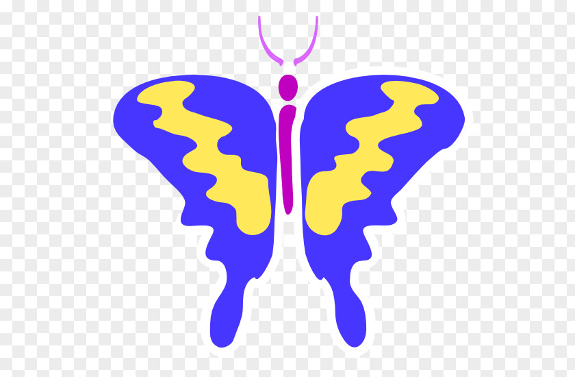 Color Butterfly Line Art Clip PNG