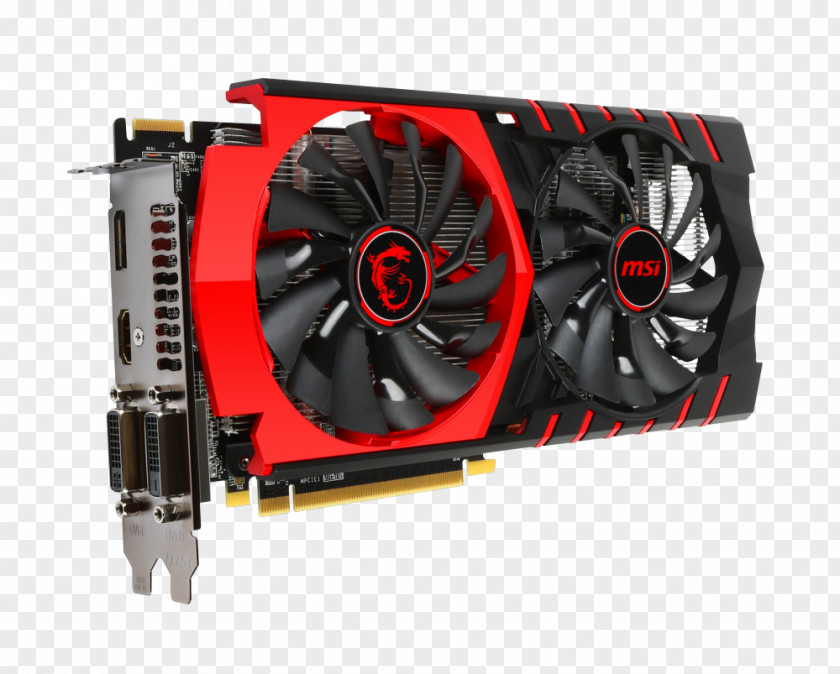 Computer Graphics Cards & Video Adapters AMD Radeon R7 370 GDDR5 SDRAM MSI PNG