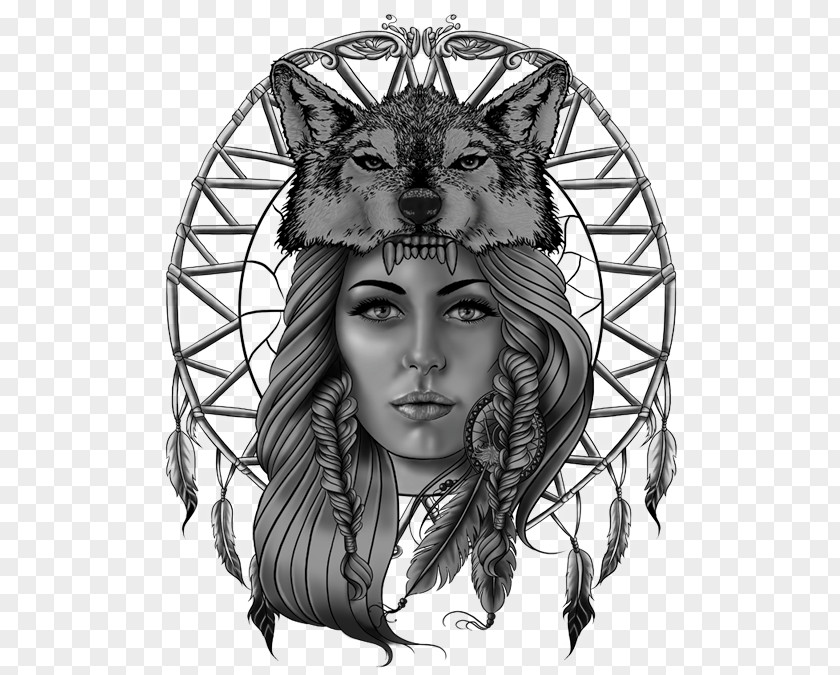 CowSkull Gray Wolf Headgear Native Americans In The United States /m/02csf Woman PNG