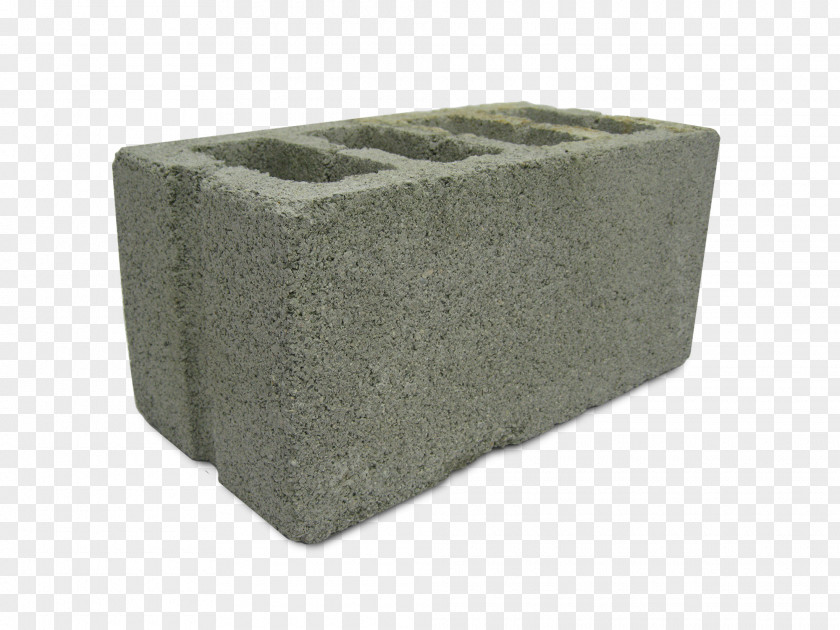 Hollow Brick Cement Material Rectangle PNG