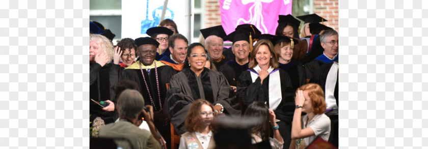 Oprah Winfrey Agnes Scott College Graduation Ceremony Application University PNG