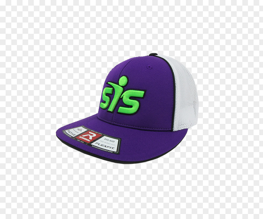 Personalized Summer Discount Baseball Cap Green Purple White PNG