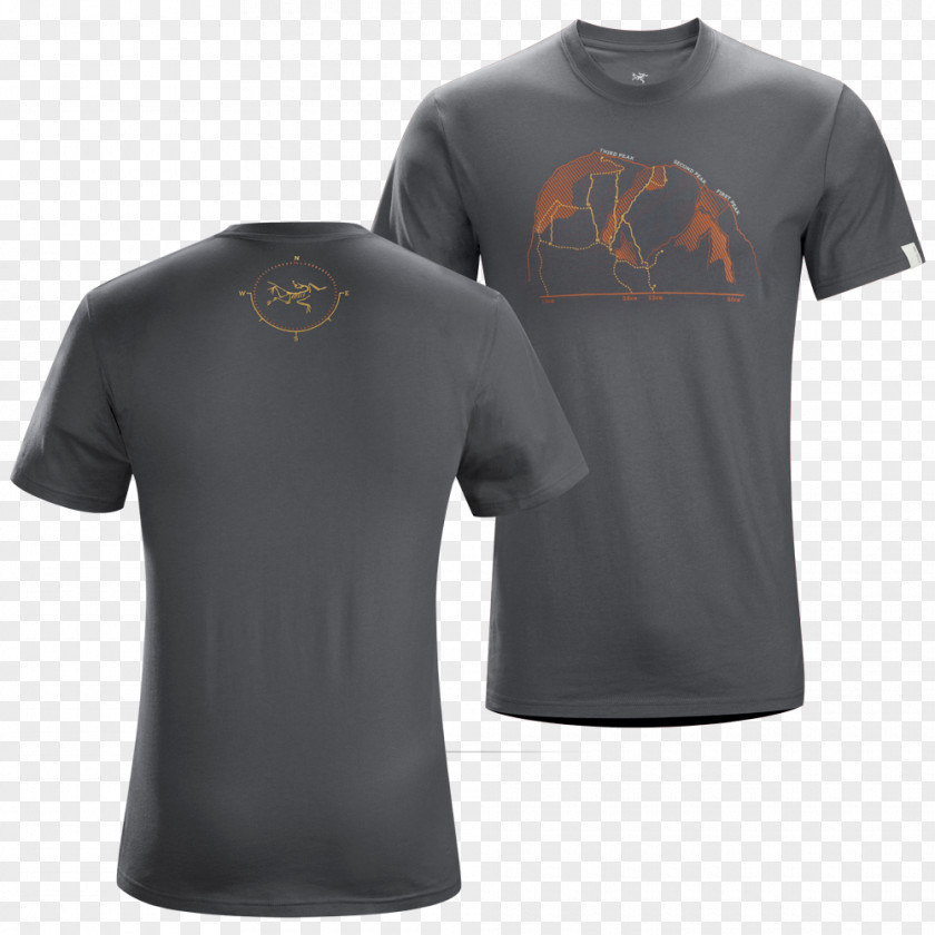 T-shirt Arc'teryx Clothing Sleeve PNG