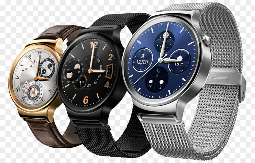 Watch Huawei Smartwatch Stainless Steel Wear OS PNG