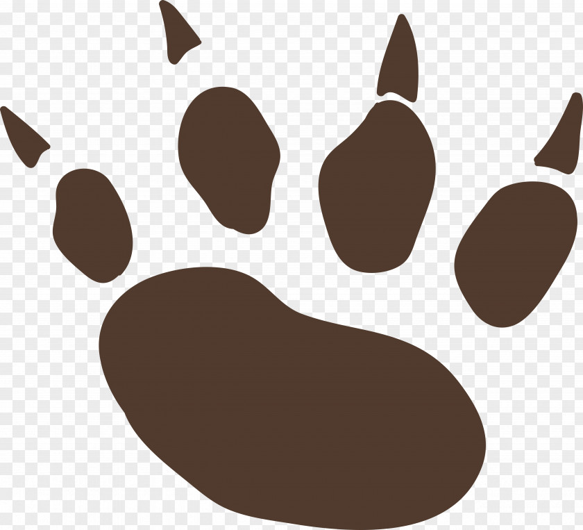 Cartoon Footprints Paw Dog PNG