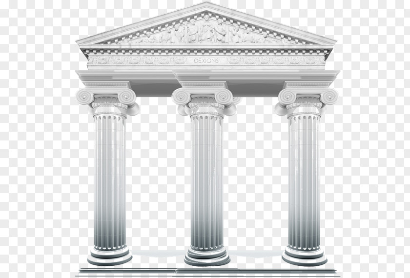 Continental Pillars Social Media Organization Marketing Column Clip Art PNG