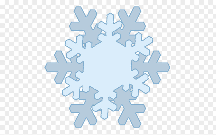 Snowflake Shape Clip Art PNG