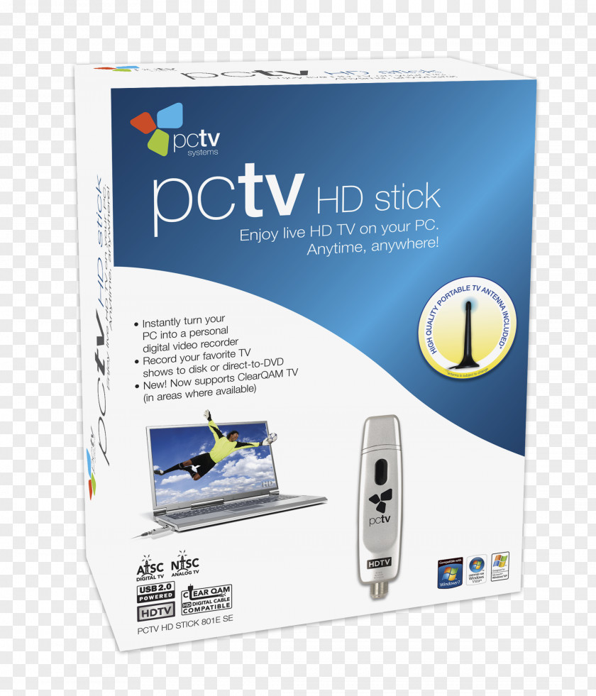 Amazon.com High-definition Television ATSC Tuner Video Stick PC PNG