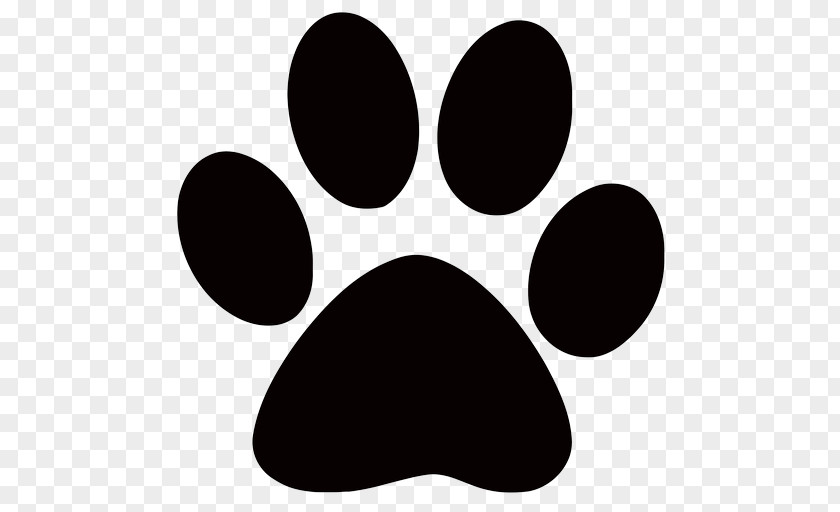 Dog Paw Panther Clip Art PNG