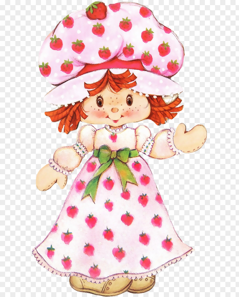 Doll Strawberry Shortcake Paper PNG