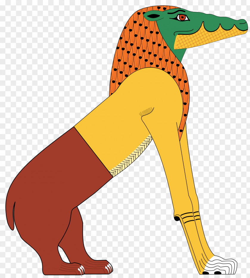 Egyptian Gods Ancient Religion Ammit Duat PNG