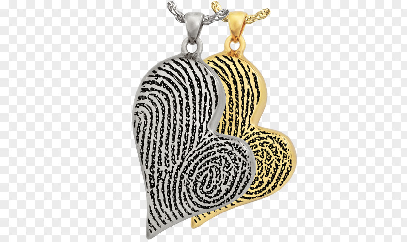 Fingerprint Heart Charms & Pendants Jewellery Locket Necklace Silver PNG