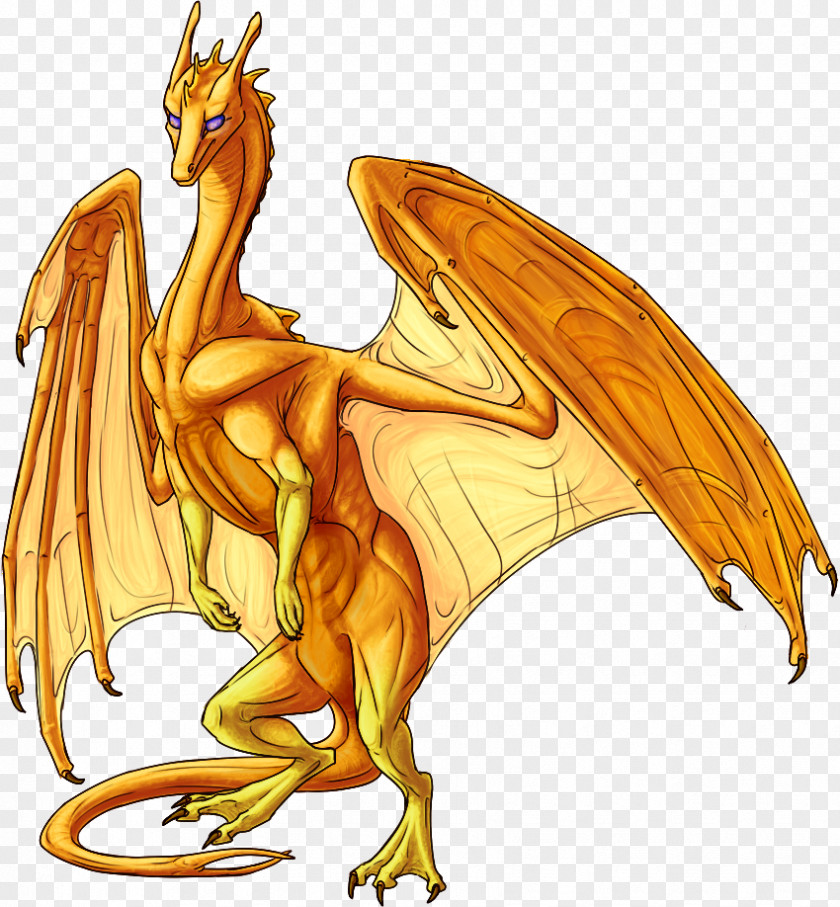 Golden Dragon Chinese Gold Drawing PNG