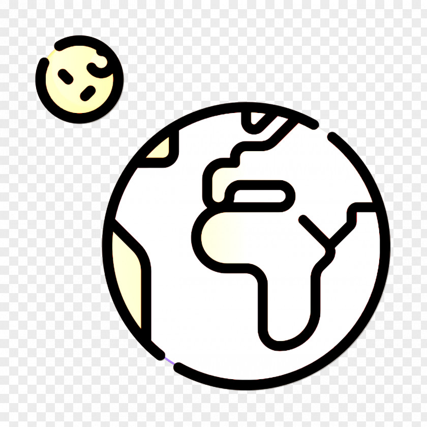 Planet Earth Icon Space Maps And Location PNG
