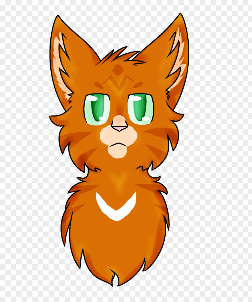 Shading Style Cat Dark River Warriors Drawing Firestar PNG