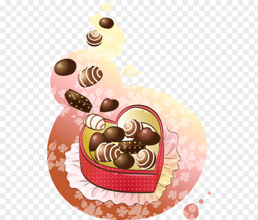 Warm Chocolate Gift Of Love Ice Cream Clip Art PNG