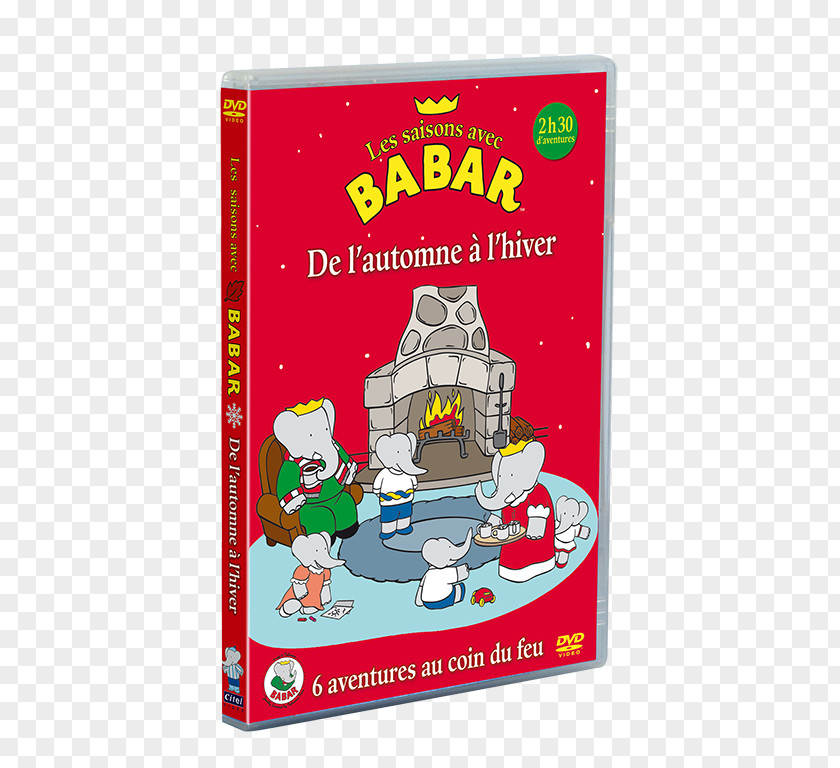 Winter Babar The Elephant Family Time France Season PNG
